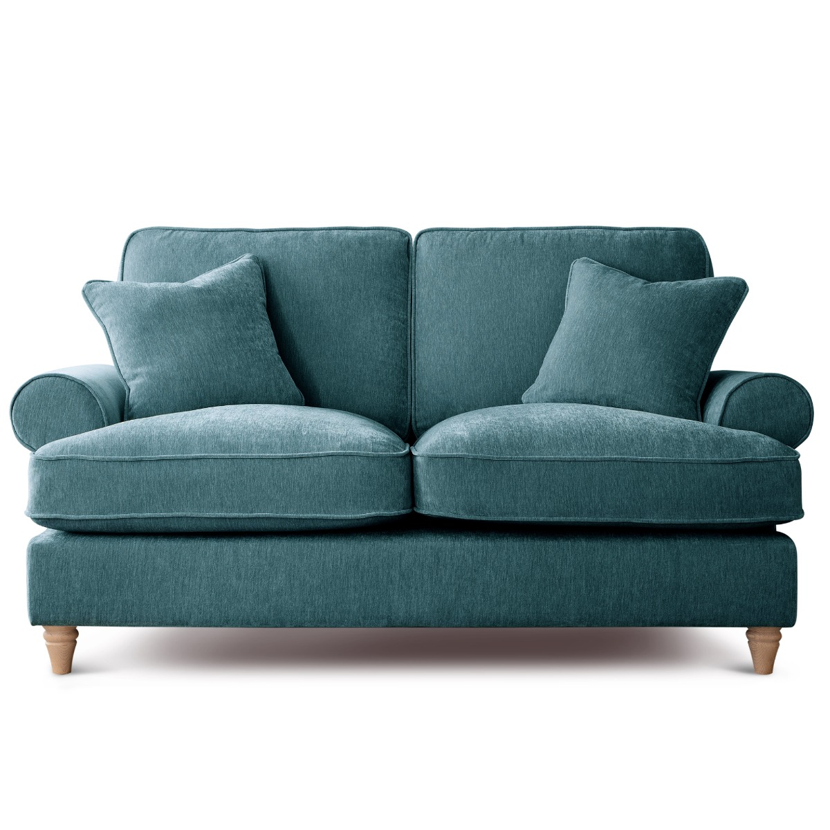 RAYONG Fabric 2 Seater Sofa - Emerald