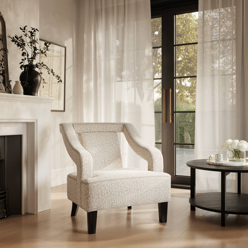 Armchair - SOFI Chair Beige - Leeds Plywood