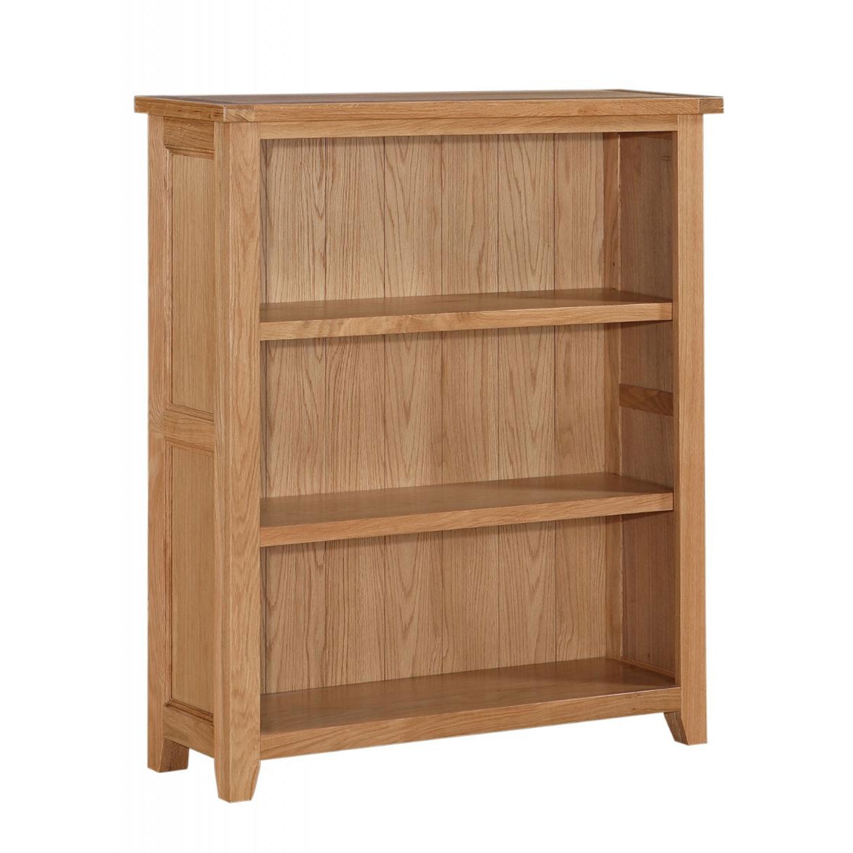 Paxley Bookcase with 2 Shelves - Oak - Sigrid Mills