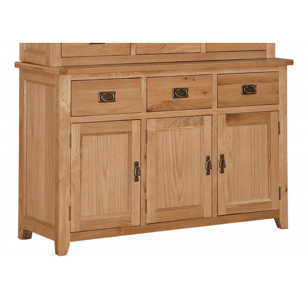 Paxley Sideboard with 3 Drawers and 3 Doors - Oak - Sigrid Mills
