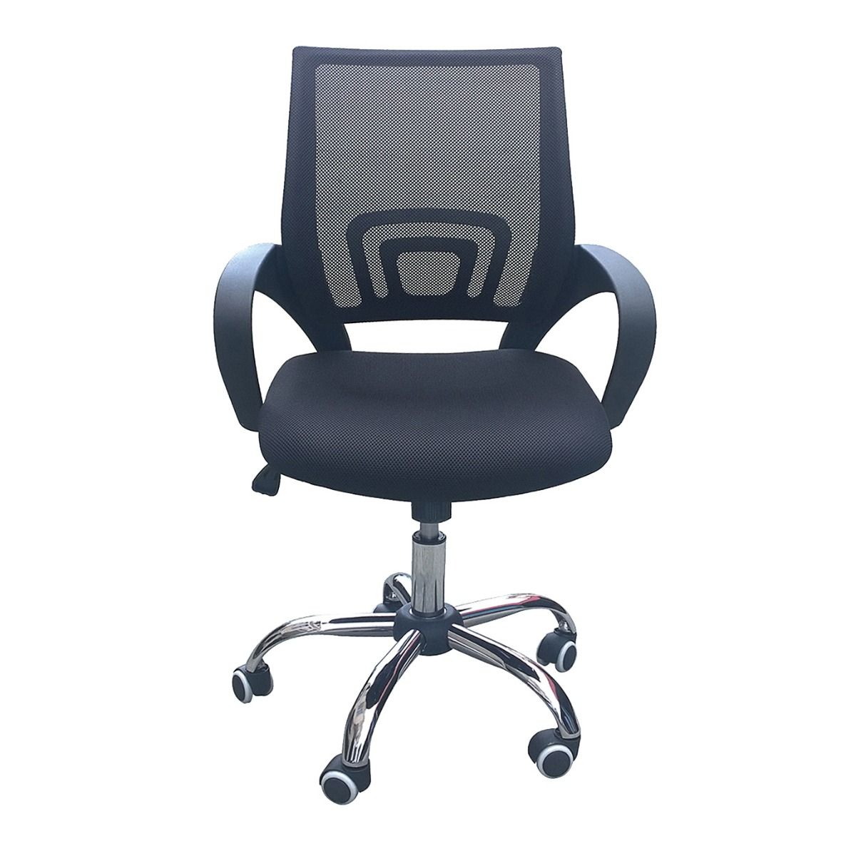 Tate Mesh Back Swivel Office Chairs - Black - Leeds Plywood
