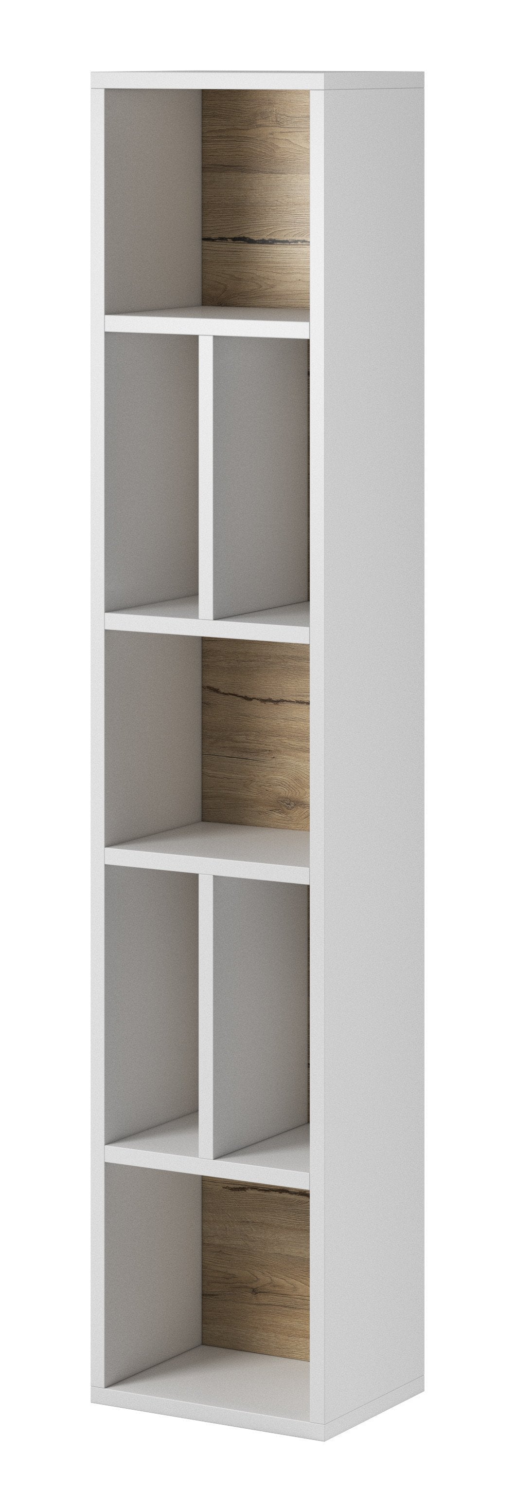 Ohio 88 Bookcase - White Matt - Art Nest