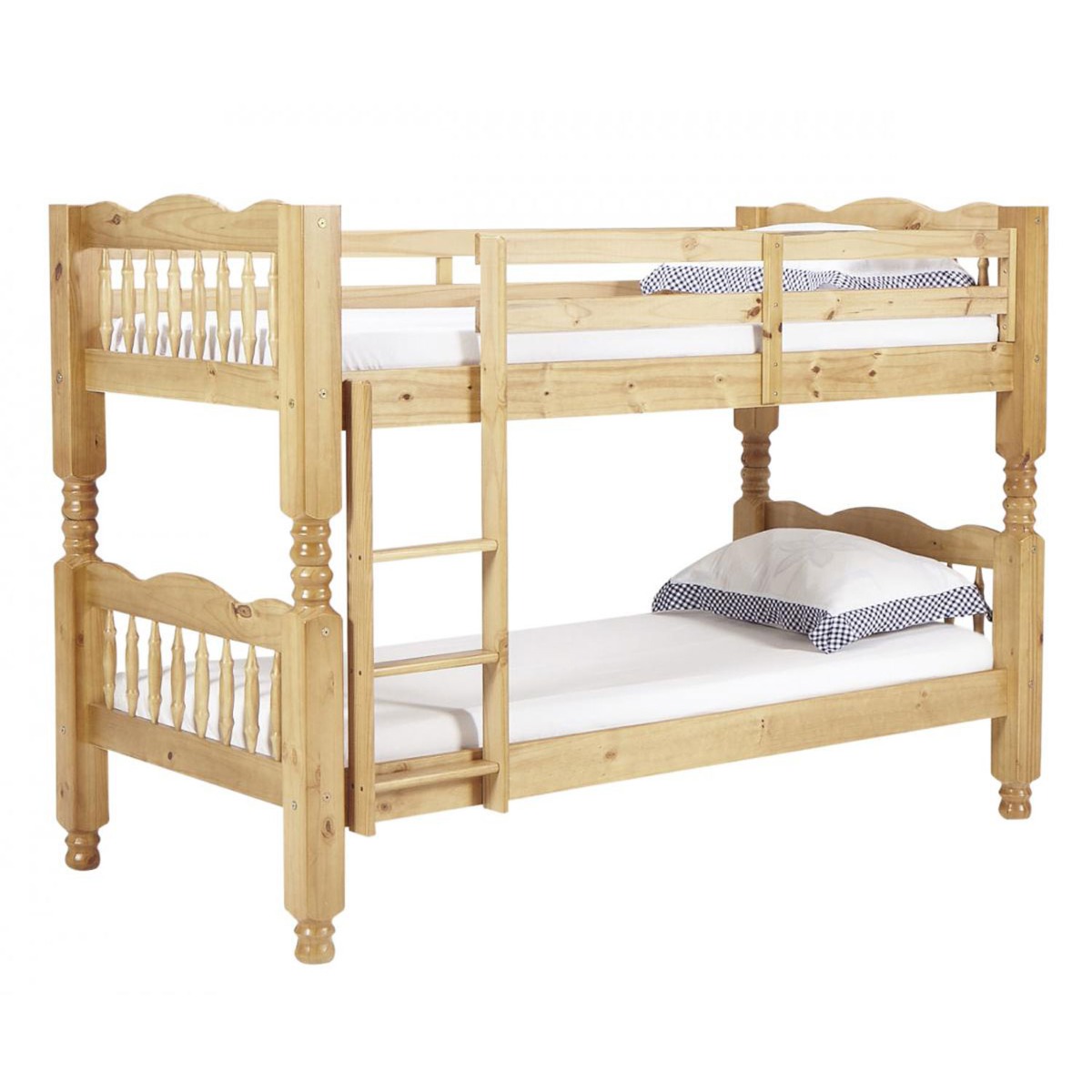 Veridian Chunky Pine Bunk Bed - Light Antique - Sigrid Mills