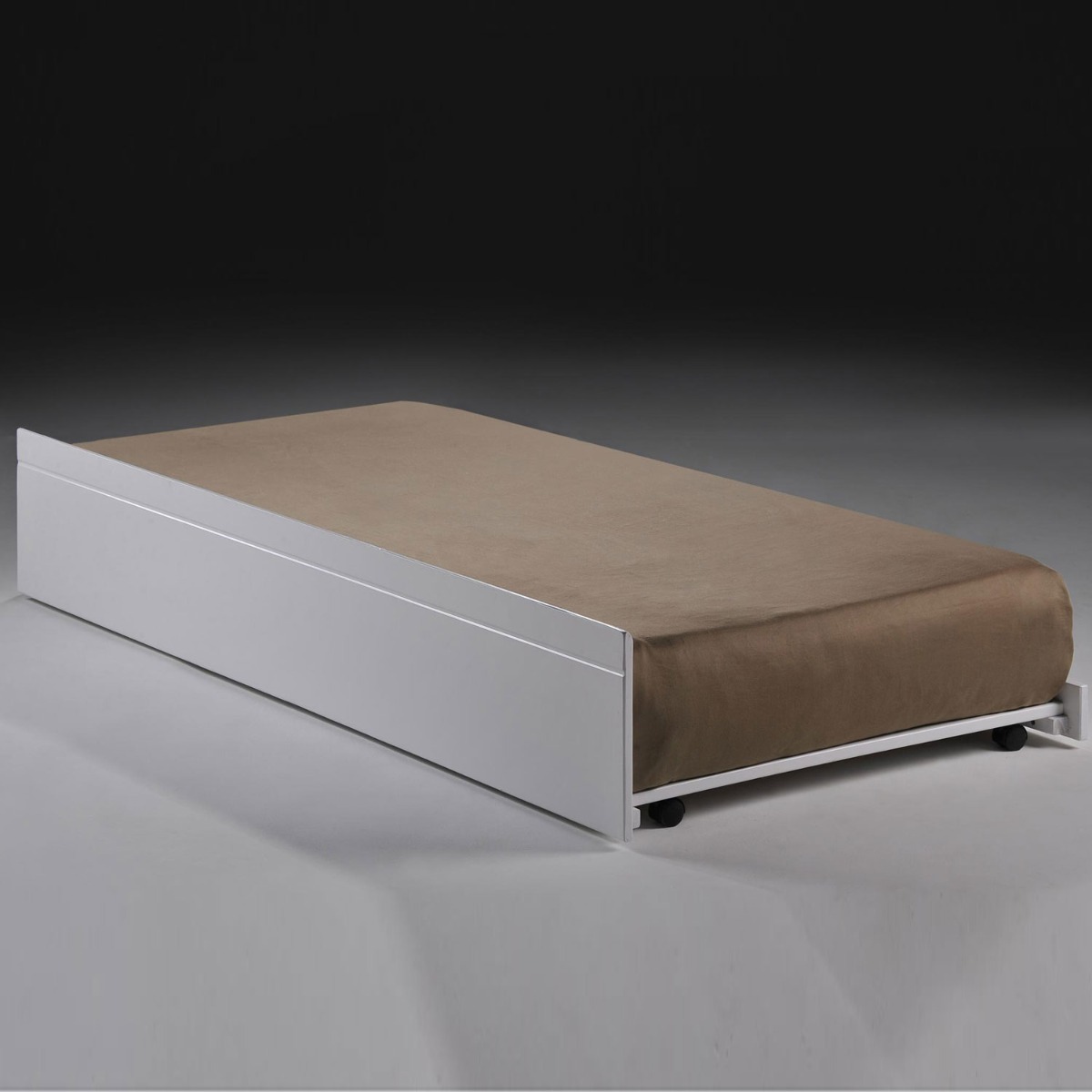 Fiorella Bunk Bed Trundle - White - Sigrid Mills