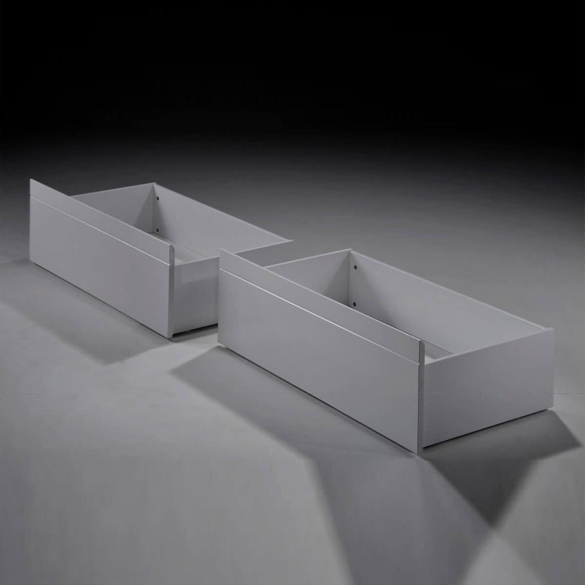 Fiorella Bunk Bed Pair of Drawers - Grey - Sigrid Mills