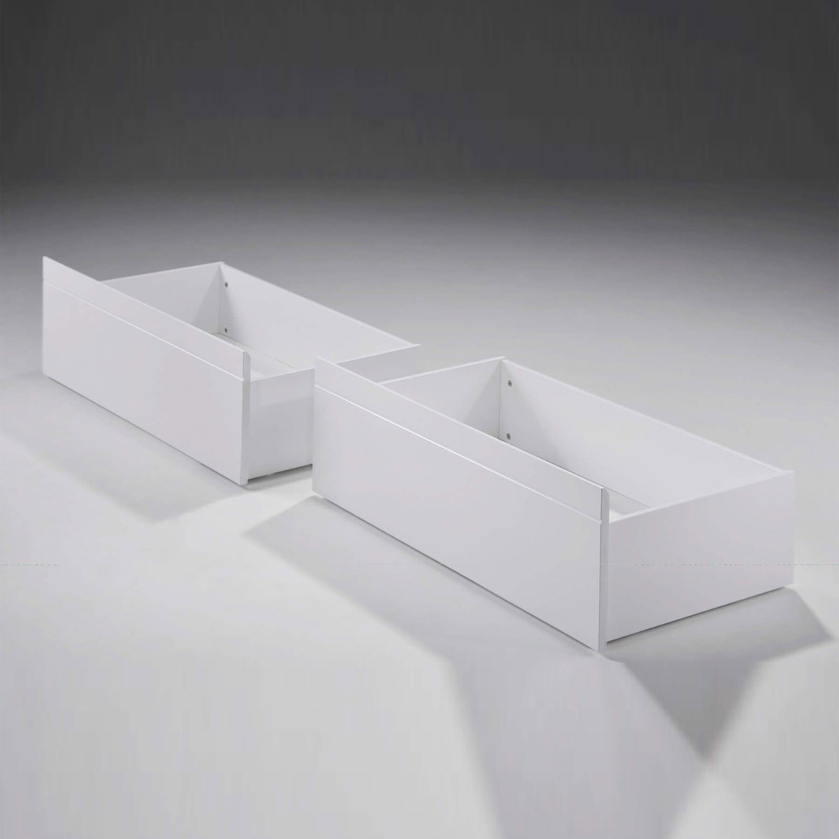 Fiorella Bunk Bed Pair of Drawers - White - Sigrid Mills
