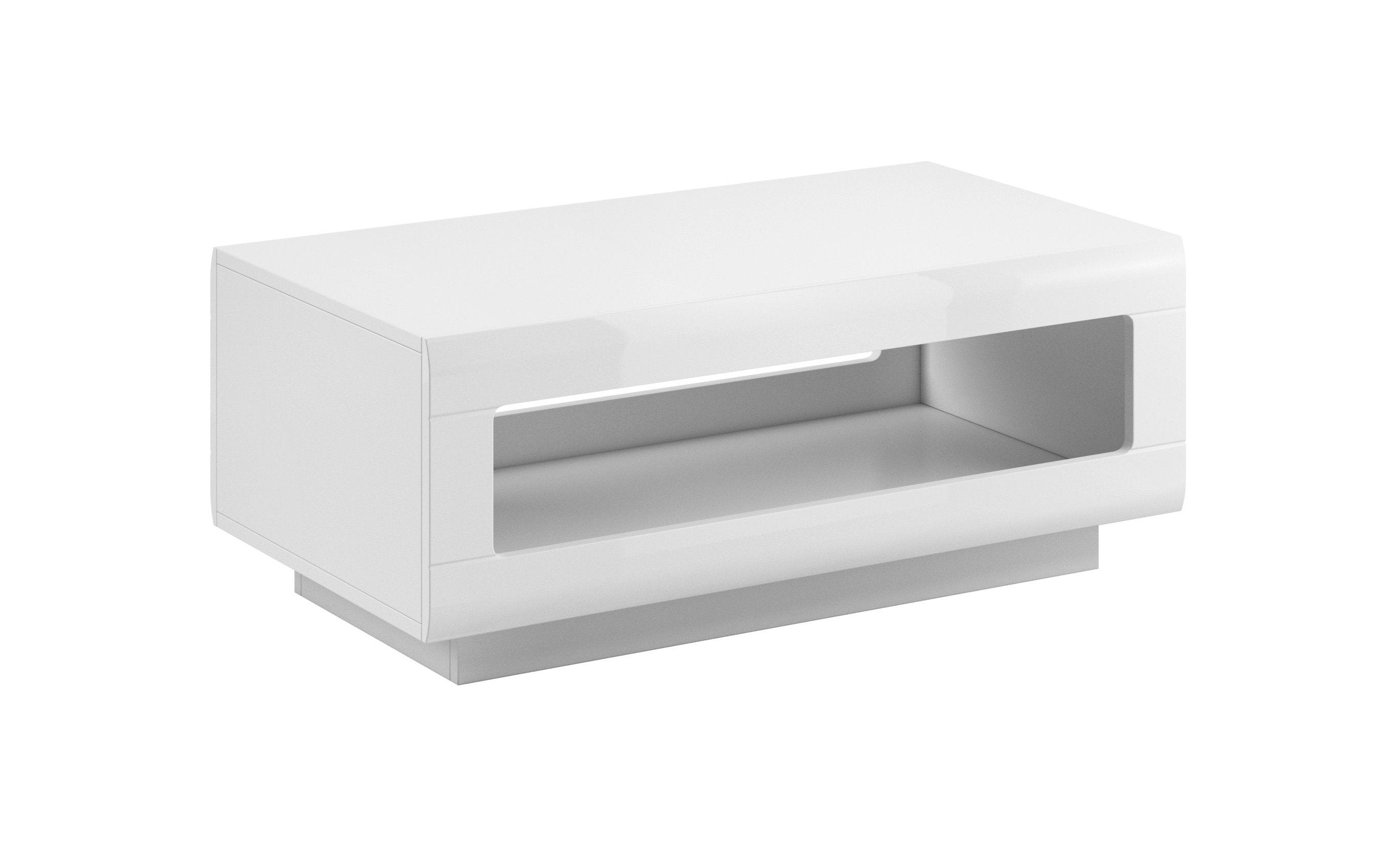 Oklahoma 99 Coffee Table - White Gloss - Art Nest
