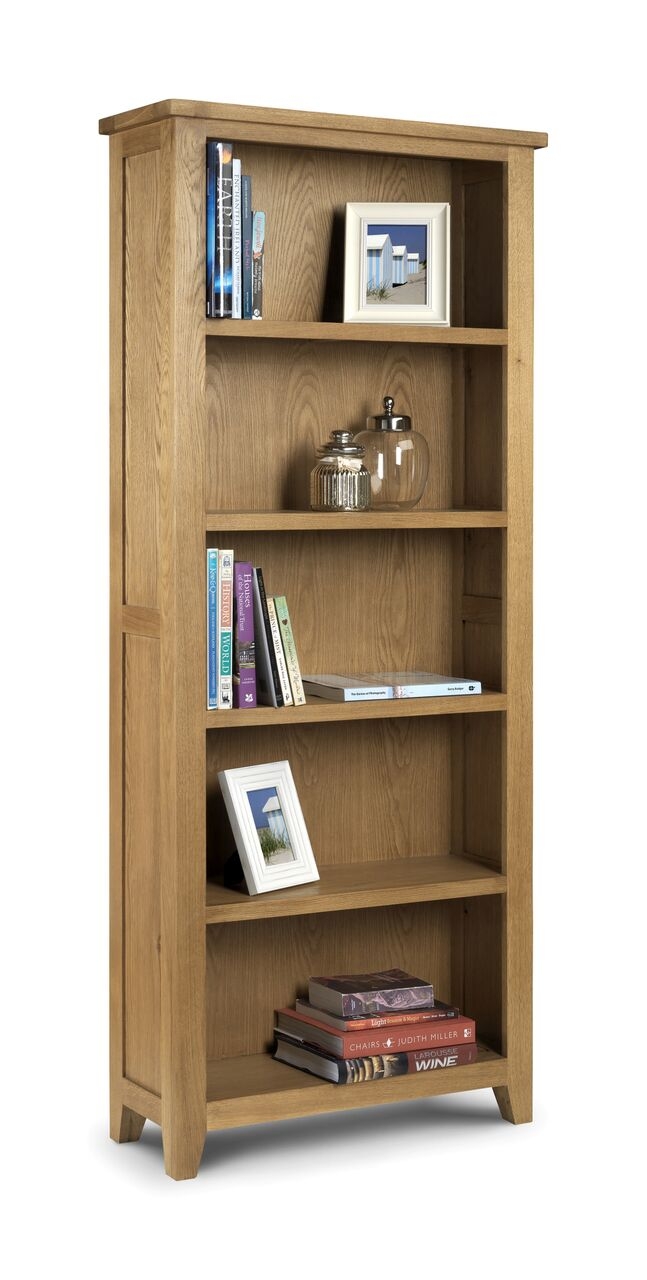 Astoria Oak Tall Bookcase - JB Collections