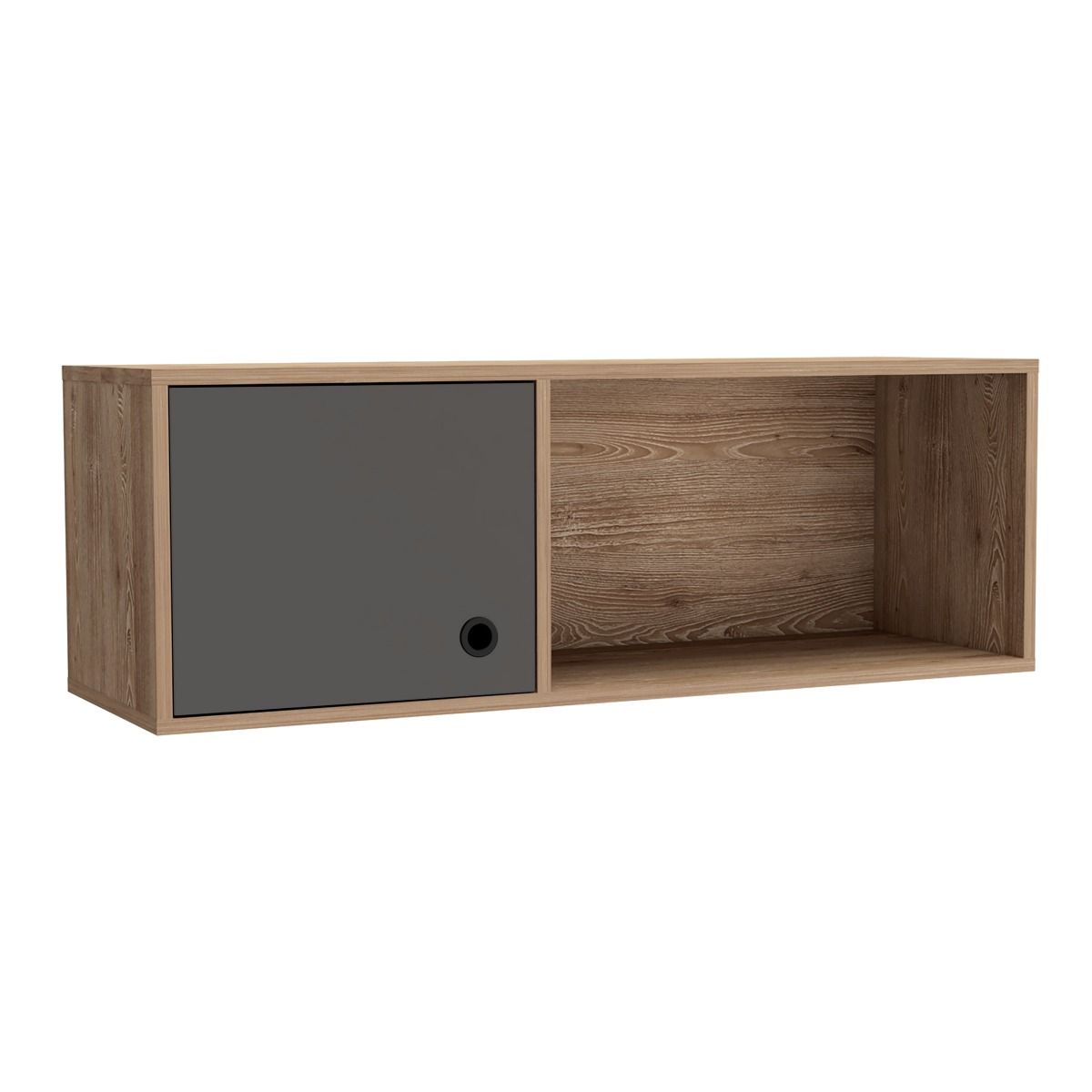 Vegas Wall Storage Unit - Brown - Colton & Sawyer