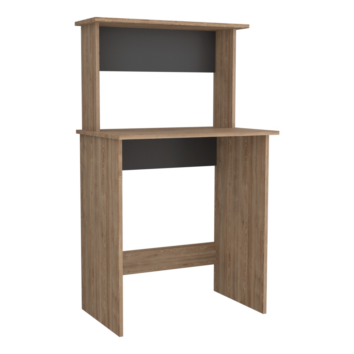 Vegas Workstation with Keyboard Shelf - Oak - Colton & Sawyer