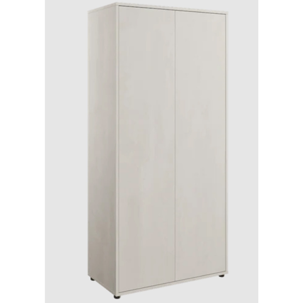 Wardrobe - BARCENA 2 Door Wardrobe Silk Flou 101cm - Art Nest