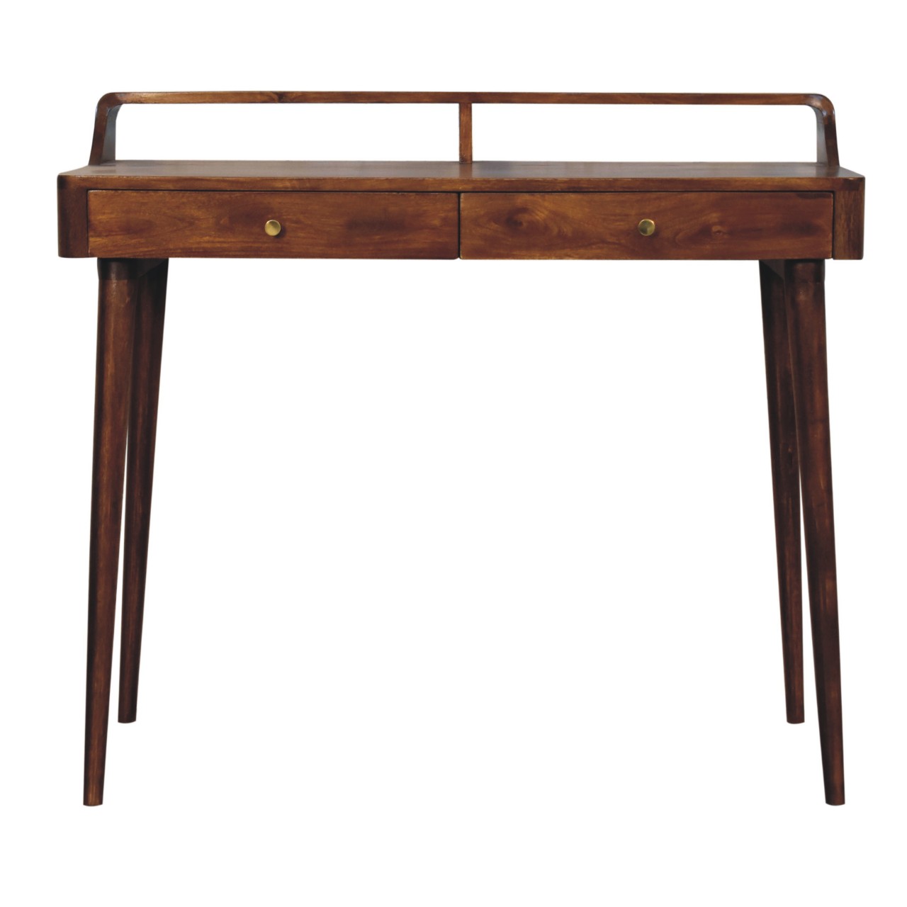 Console Table - BERLIN Elevated Console Chestnut 100cm - Beasley & Sons