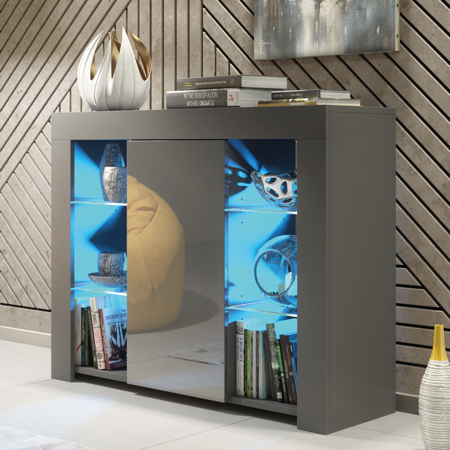 LEGACY Sideboard 97cm - Dark Grey - Crete Bay