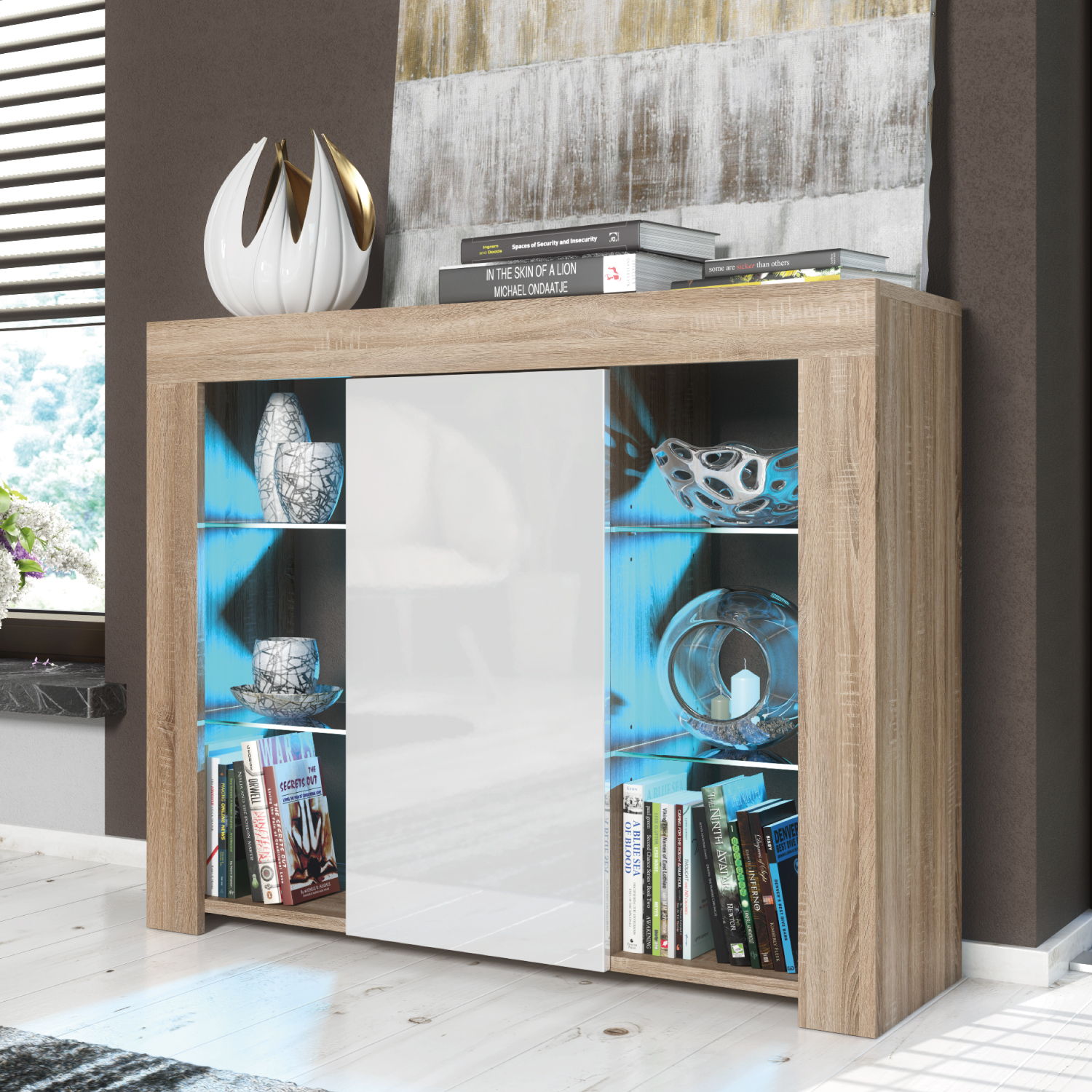 LEGACY Sideboard 97cm - Natural Oak - Crete Bay