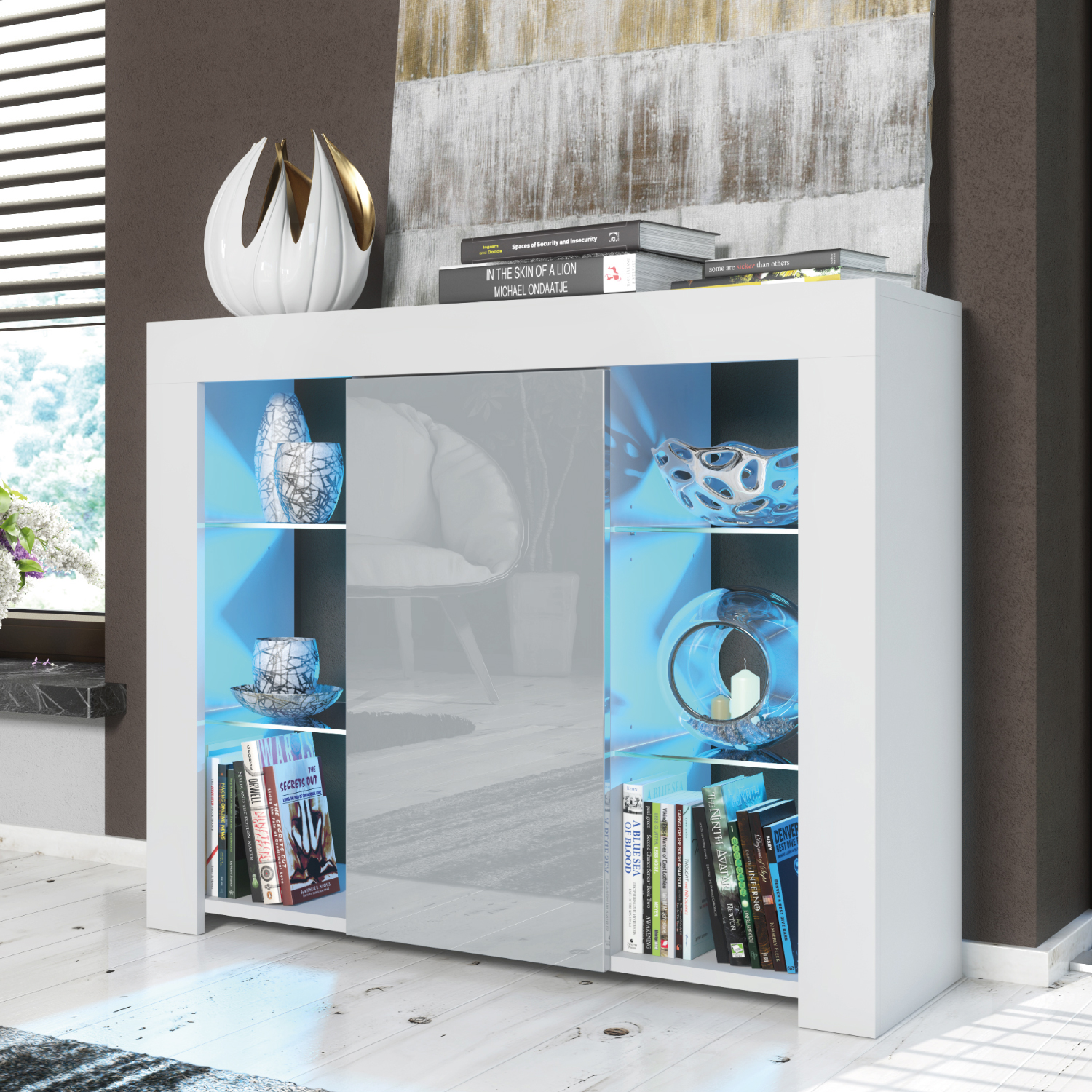 LEGACY Sideboard 97cm - Grey - Crete Bay