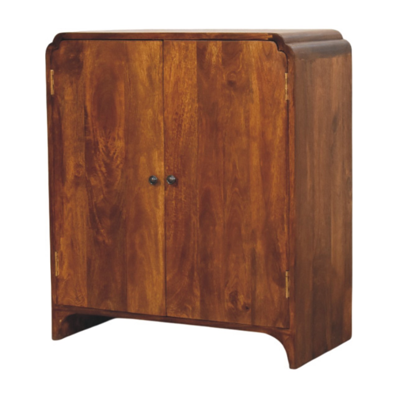 MODENA 2 Door Sideboard - Medium Oak - Beasley & Sons
