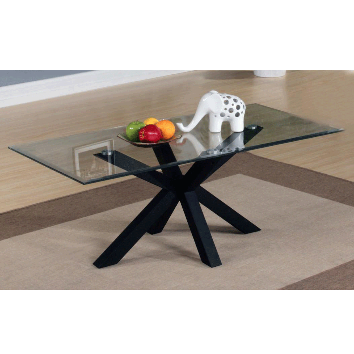 Marlow High Shine Gloss Coffee Table Contemporary Elegance in Black - Sigrid Mills