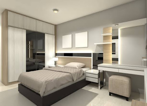 Bed frame with storage