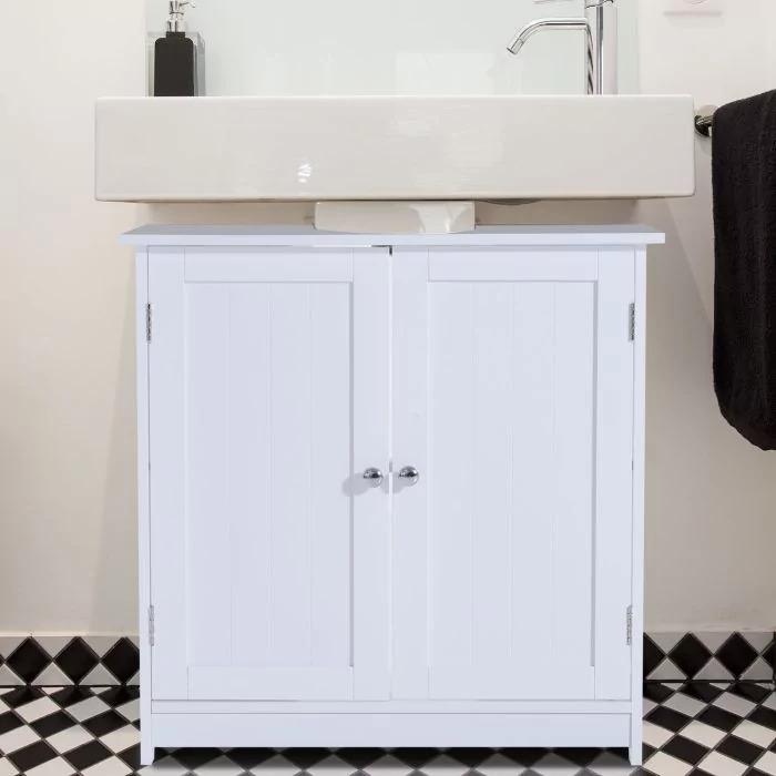pedestal sink with storage
