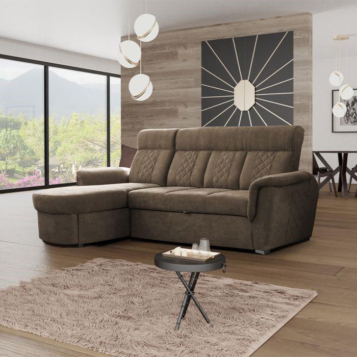 Chaise Sofa Bed with Storage