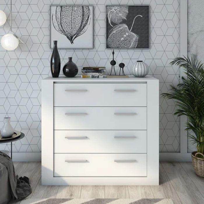 Wood Chest of Drawers